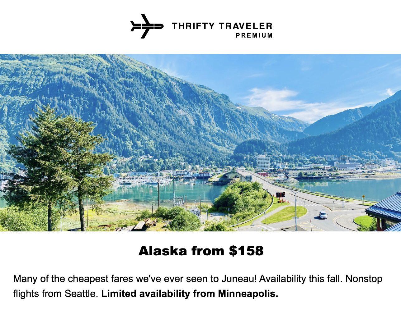 Cheap flights to Alaska