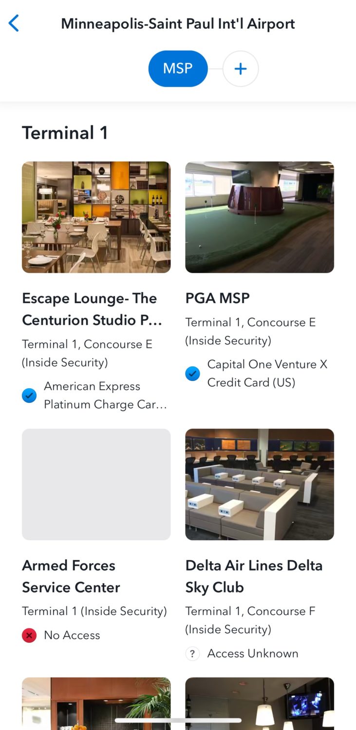 Loungebuddy app screenshot
