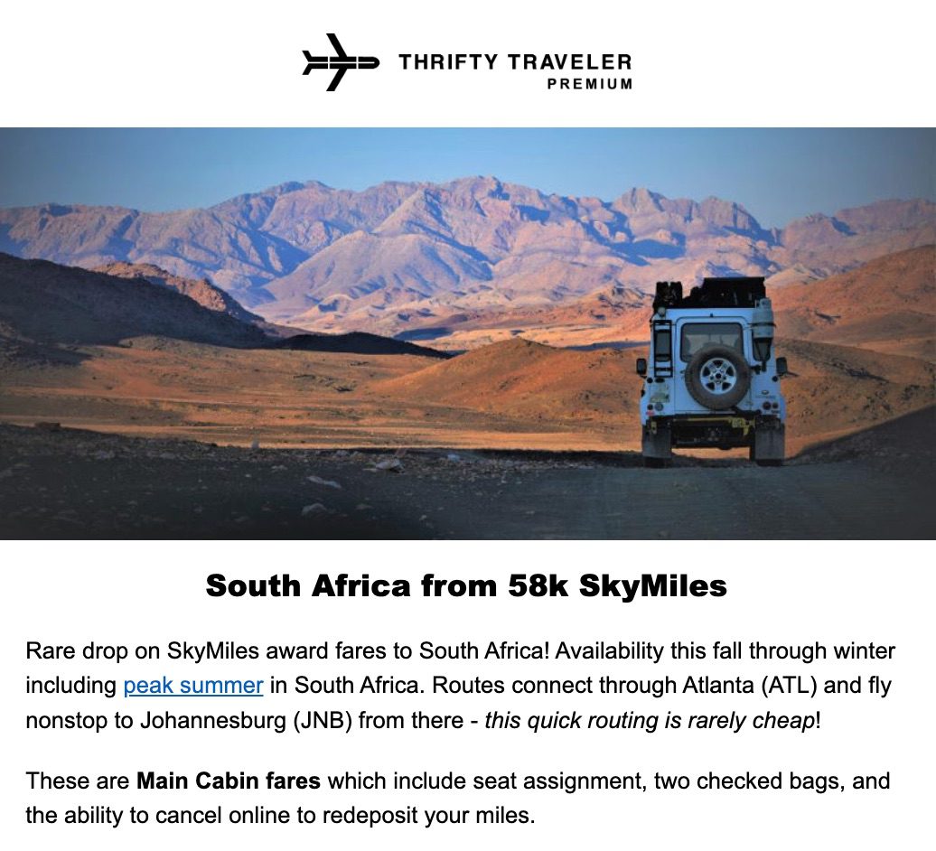 delta skymiles flash sale south africa