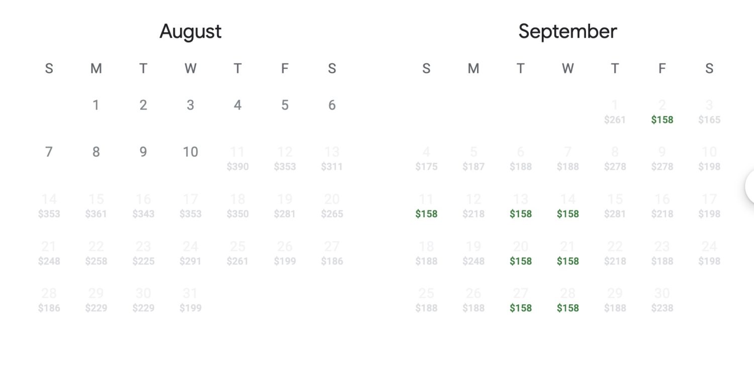 Chicago flight prices