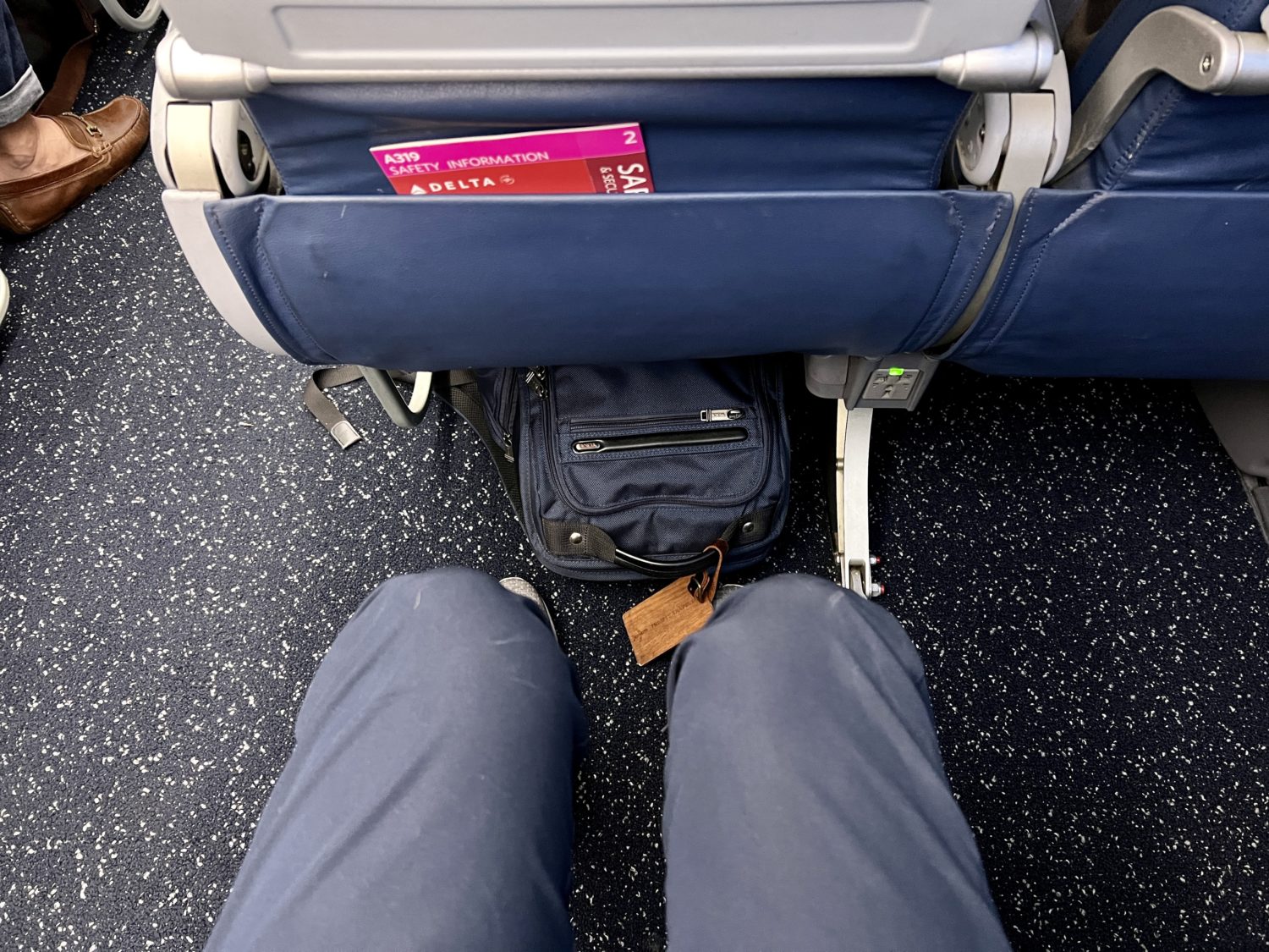 delta economy legroom  Review: What is Delta Comfort Plus? &#8211; Thrifty Traveler IMG 7654 scaled