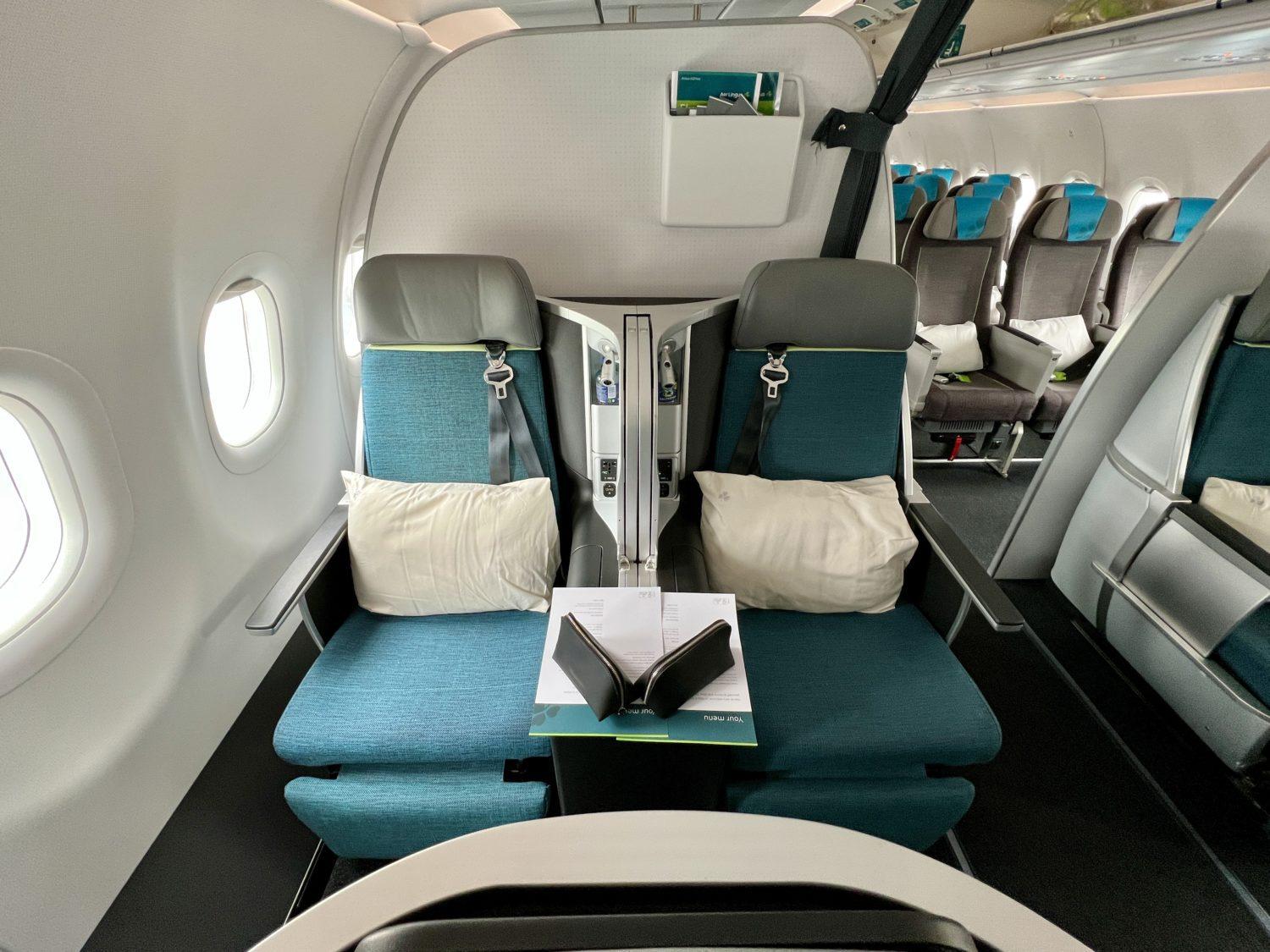 aer lingus business class cabin