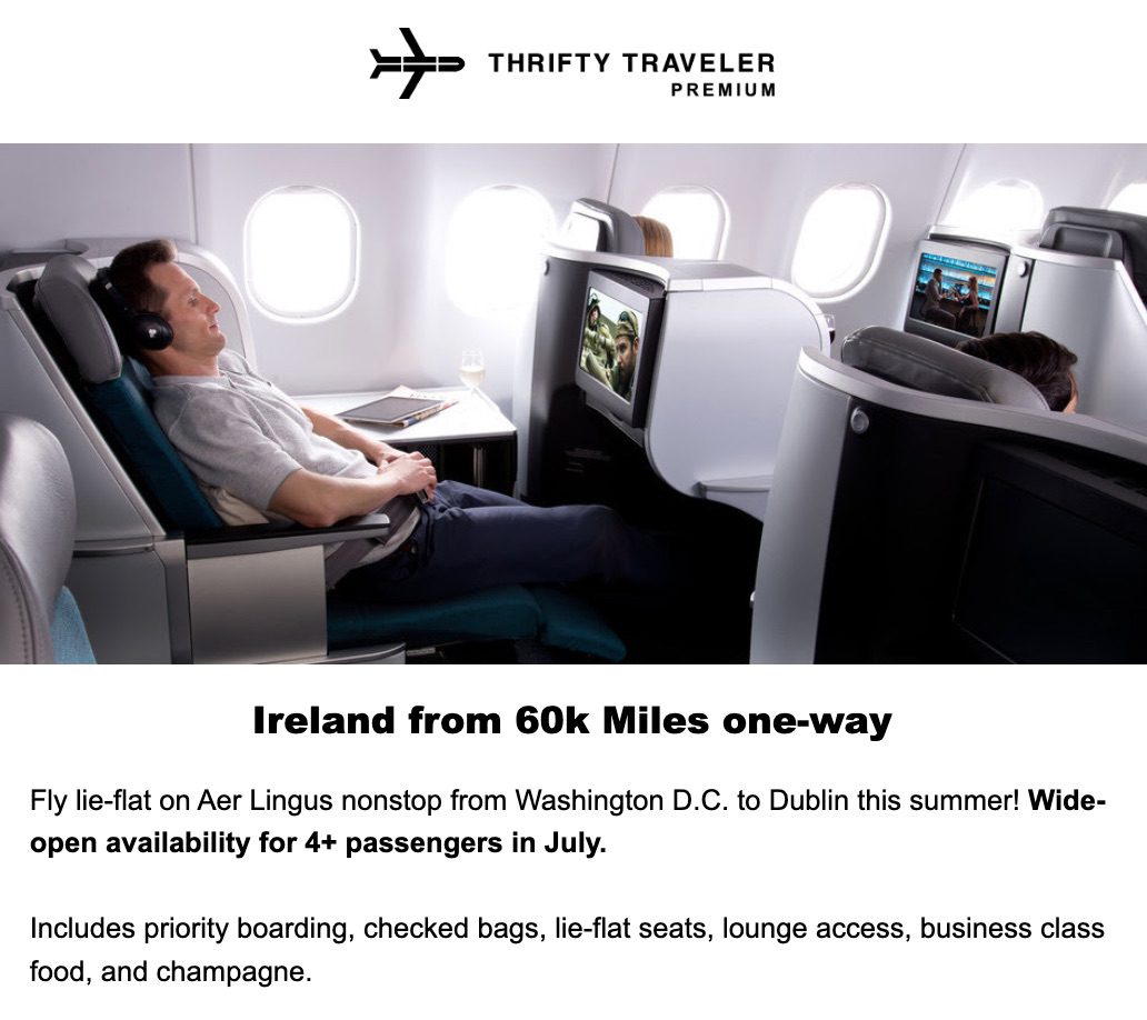 thrifty traveler premium deal aer lingus business class  Aer Lingus Business Class Review, A321 Dublin to Washington, DC &#8211; Thrifty Traveler aer lingus business class deal