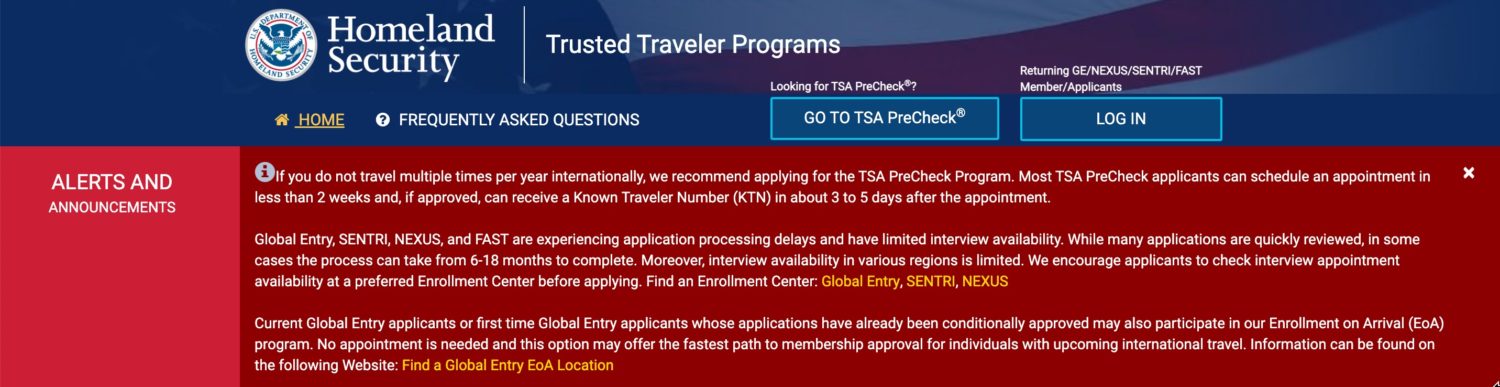 citing-long-delays-feds-urge-travelers-to-pick-precheck-over-global-entry