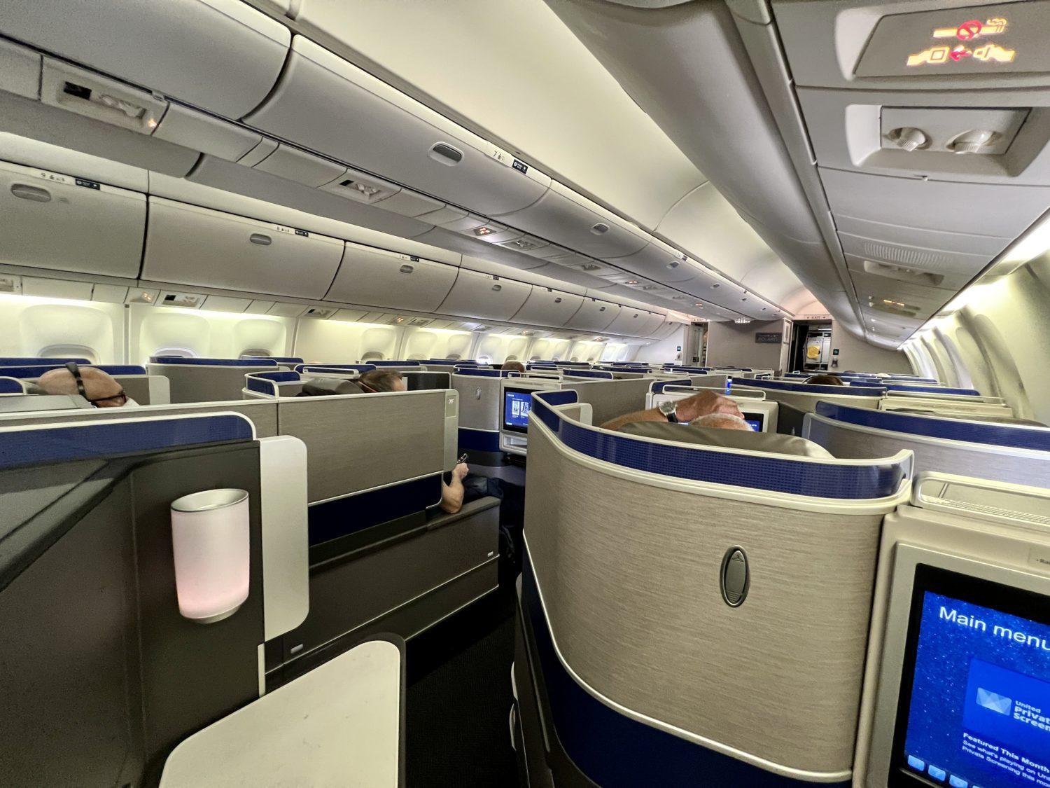 united polaris business class