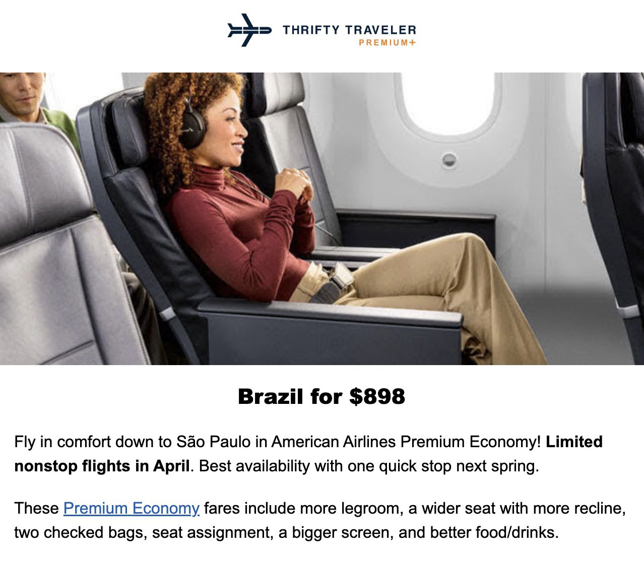 American Airlines Premium Economy