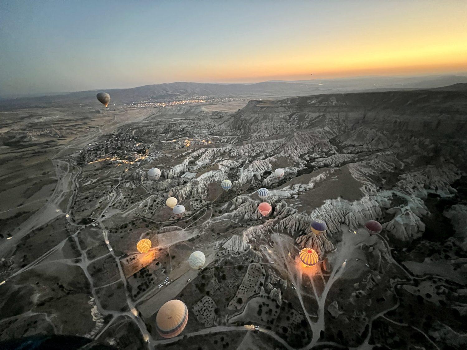 cappadocia hot air balloon