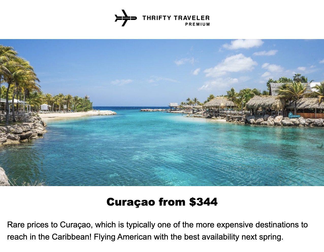 Cheap flights to Curacao