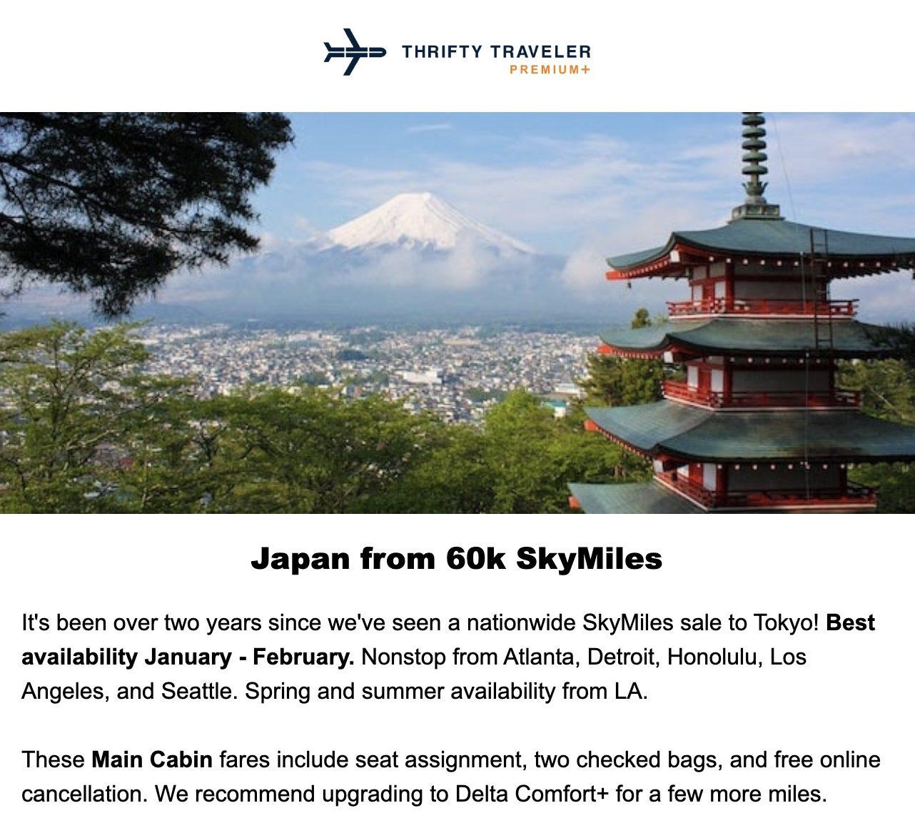 Cheap flights to Tokyo
