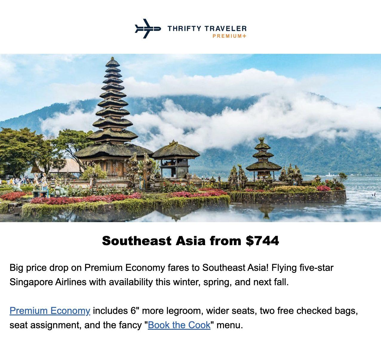 Singapore Premium Economy