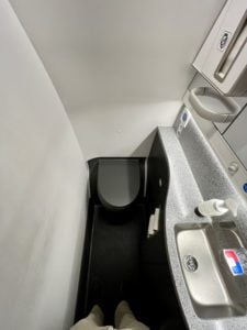 SAS economy bathroom A350