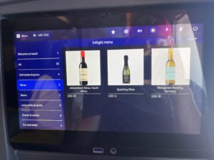 SAS economy drink prices