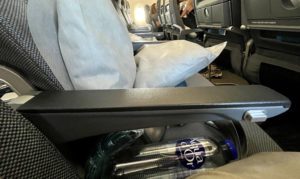 SAS economy seat armrest  Flight Review: SAS Economy on the Airbus A350 &#8211; Thrifty Traveler sas economy seat armrest recline 300x179