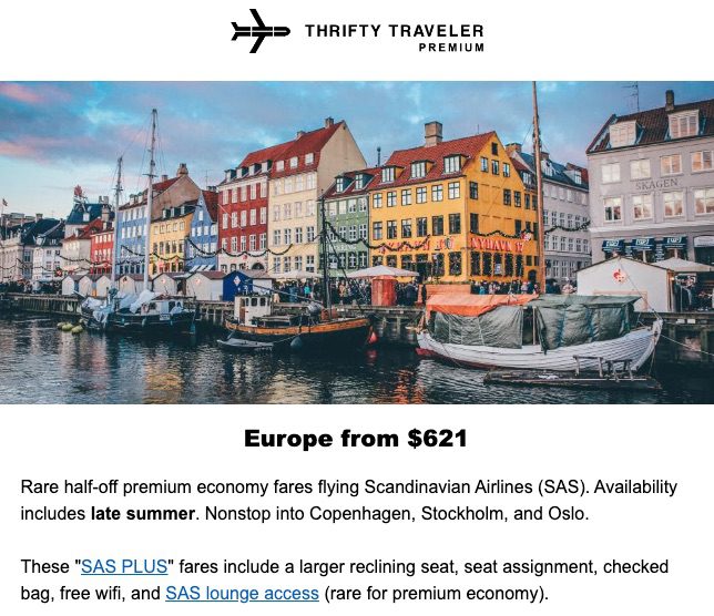 SAS premium economy deal  Flight Review: SAS Premium Economy on the Airbus A330 &#8211; Thrifty Traveler sas premium economy deal