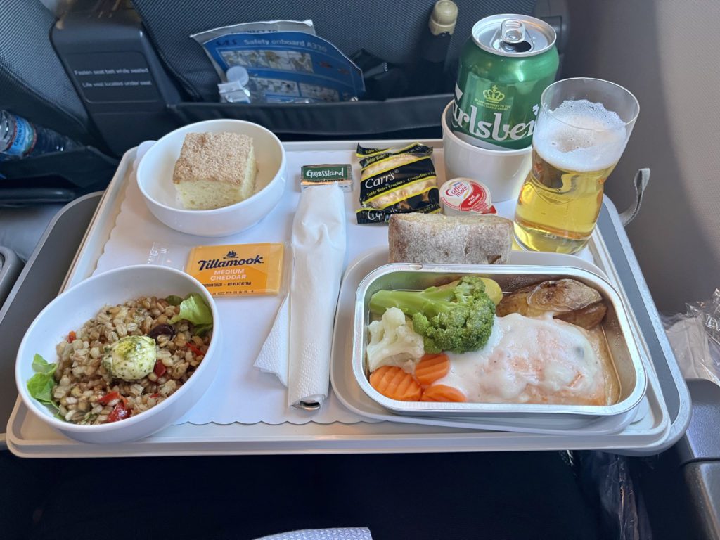 sas premium economy meal