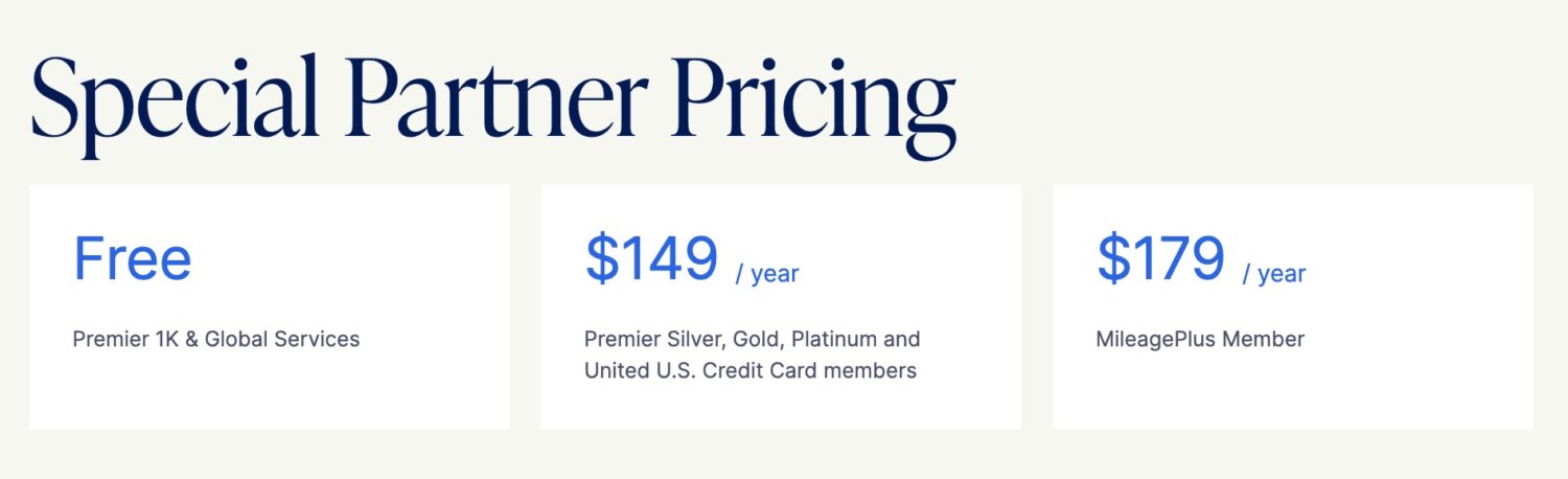 united clear pricing