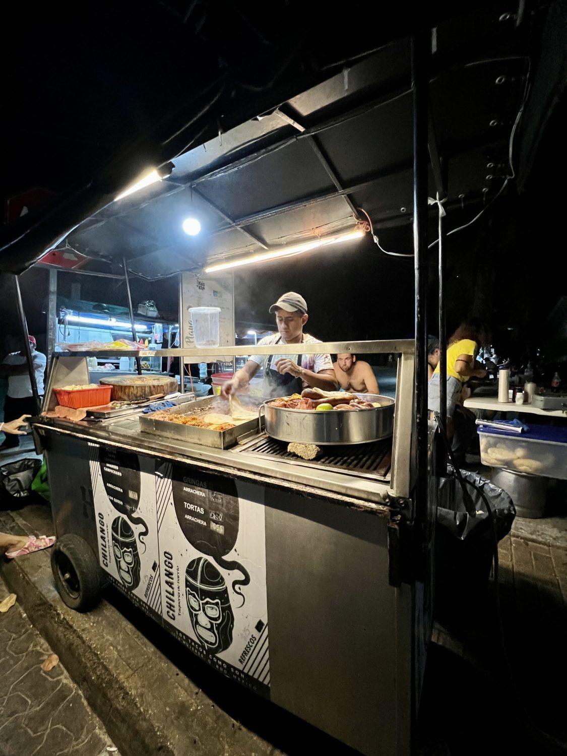 taco truck isla mujeres