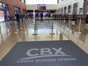 Cross Border Xpress entrance