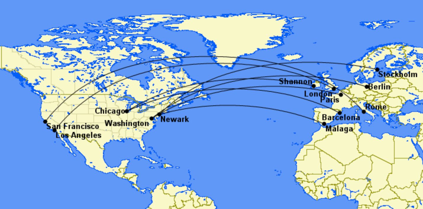 united new route map