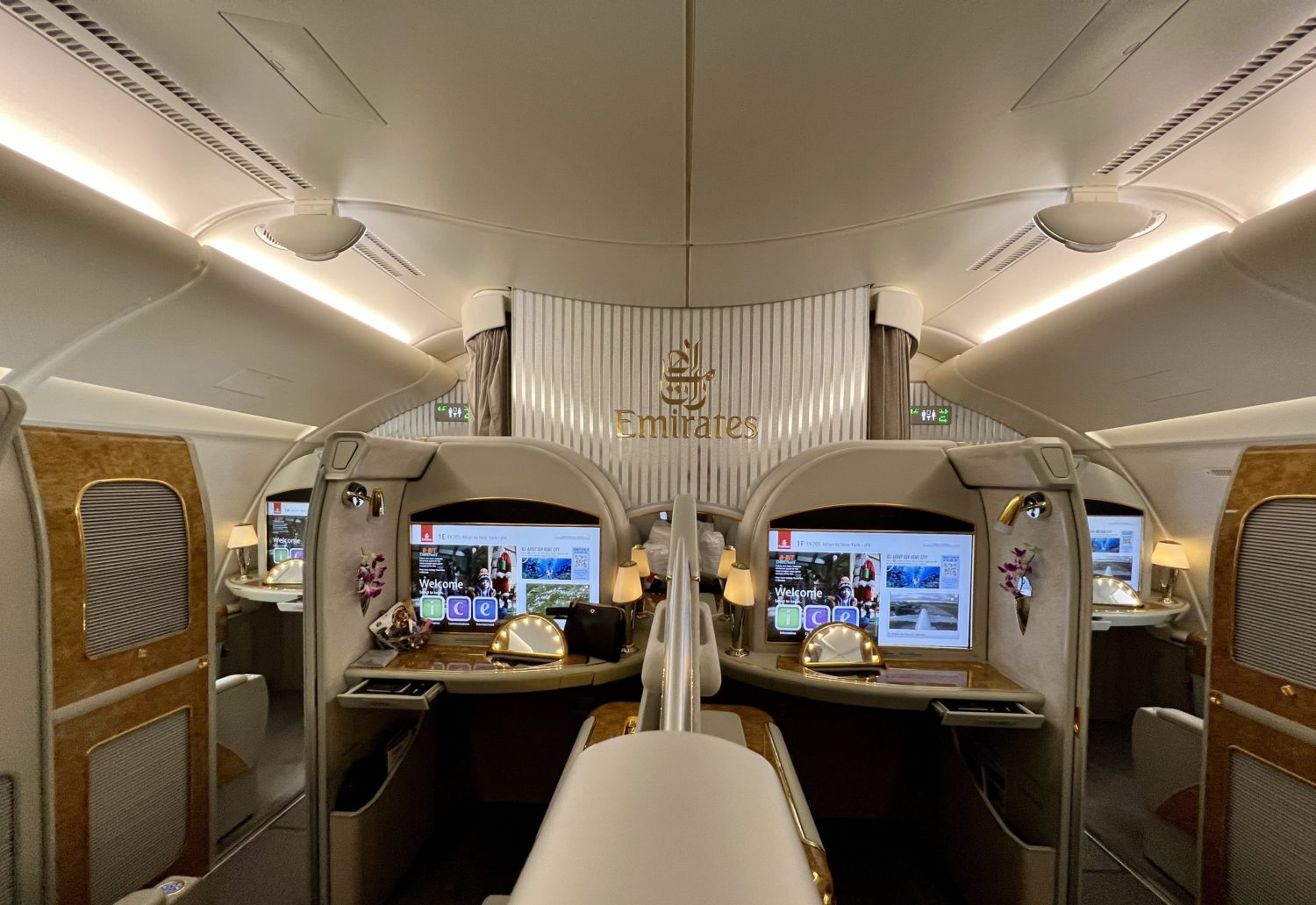 emirates first class seats