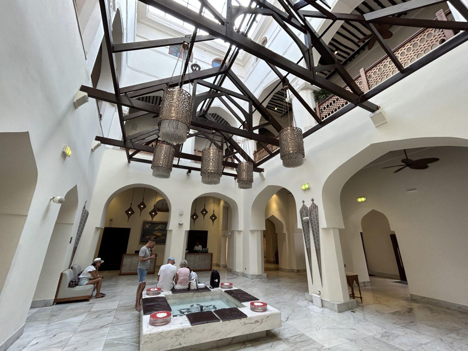 Park Hyatt Zanzibar lobby