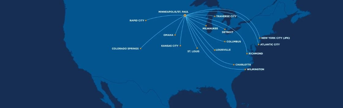 Sun Country new routes