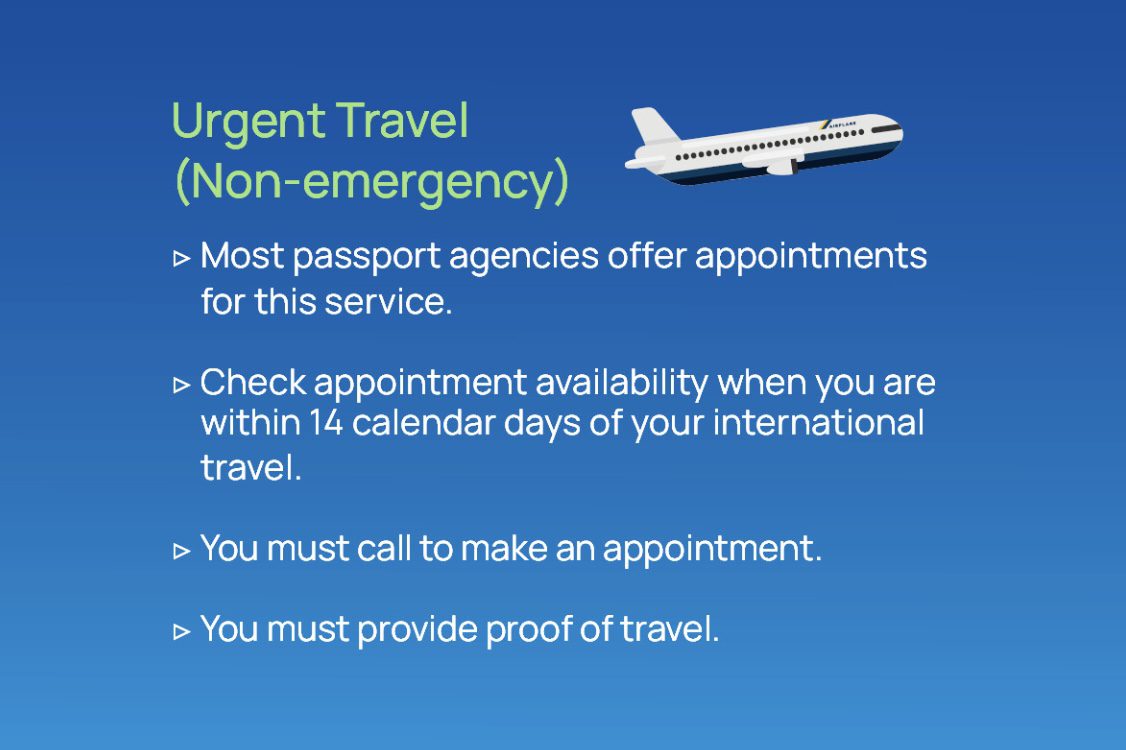 Urgent Travel Passport