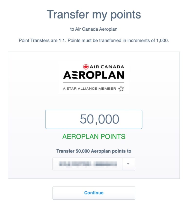New Chase Transfer Bonus Get 20 More Air Canada Aeroplan Points