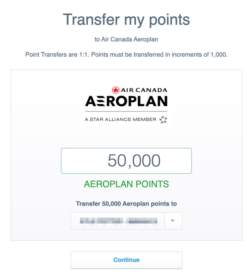 Huge New Chase Transfer Bonus Get 30 More Air Canada Aeroplan Points