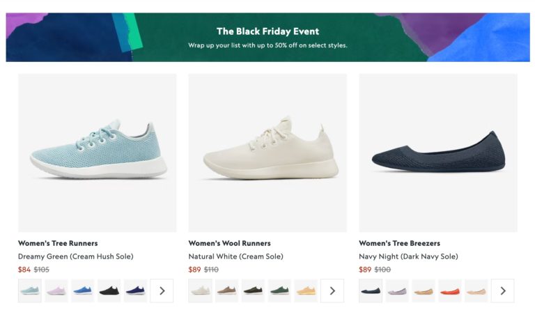 allbirds black friday 2017