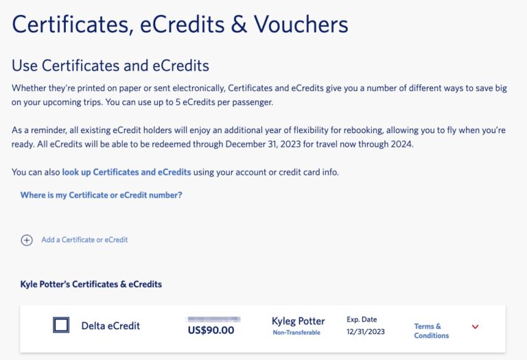 Make Sure You Don't Have Missing Delta eCredits!