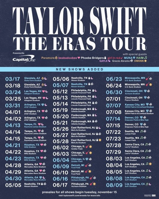 Amex Taylor Swift Presale Tickets