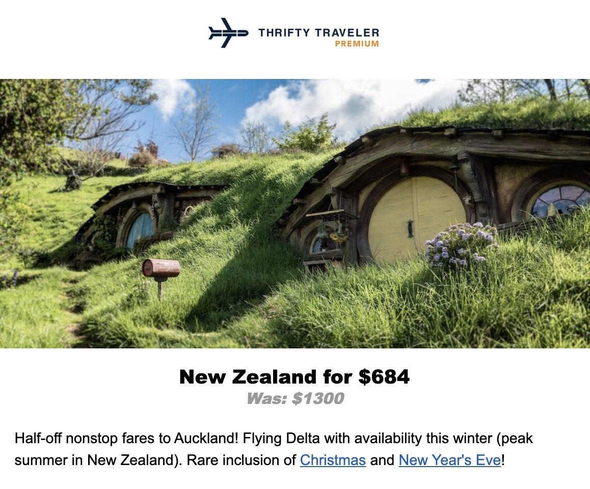 AKL flight deal