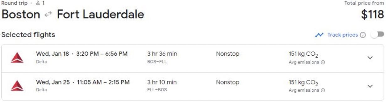 Cheap flights to Florida