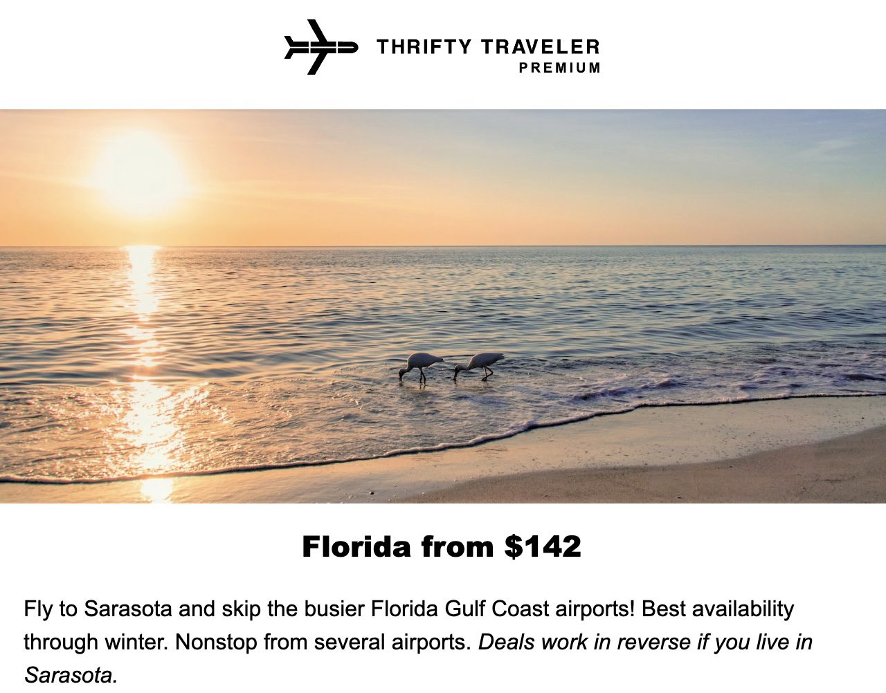 Cheap flights to Florida
