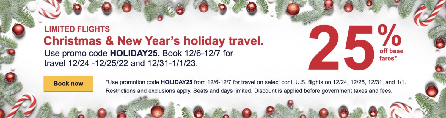 Southwest Holiday Sale