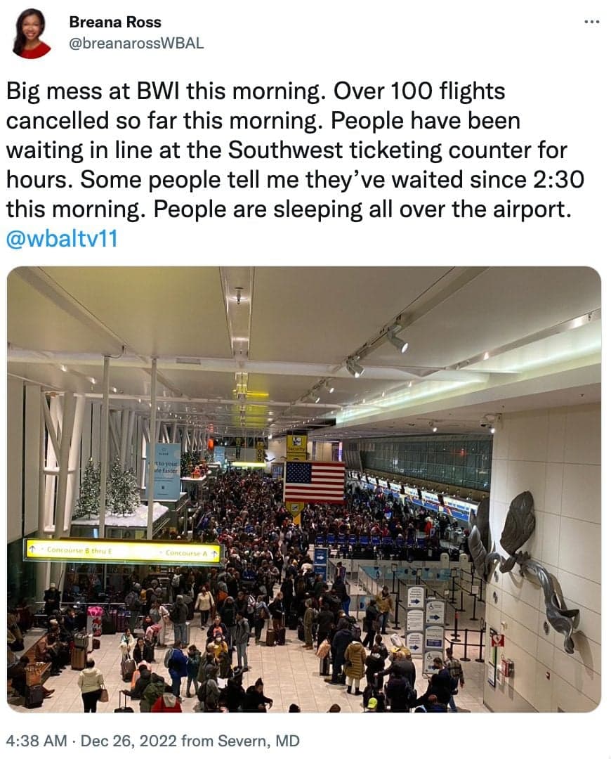 bwi southwest tweet