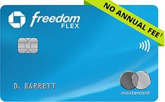 chase freedom flex card