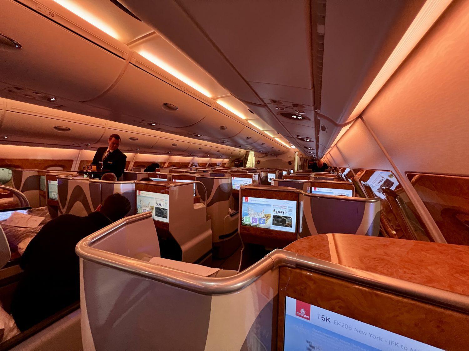 emirates business class