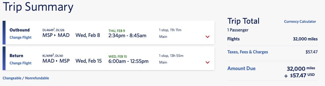 delta SkyMiles pricing