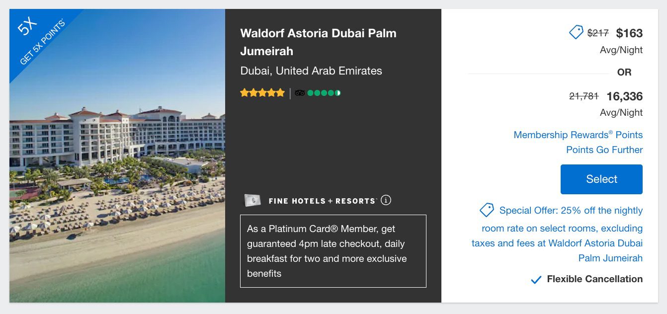 waldorf astoria dubai palm