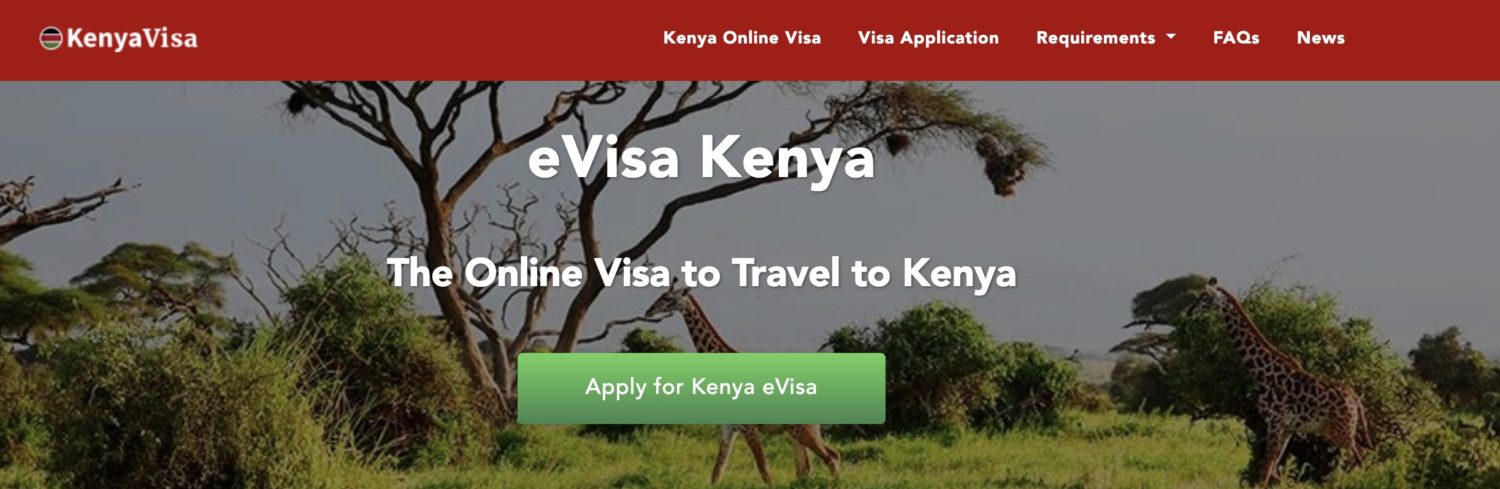 applying for a Kenya visa