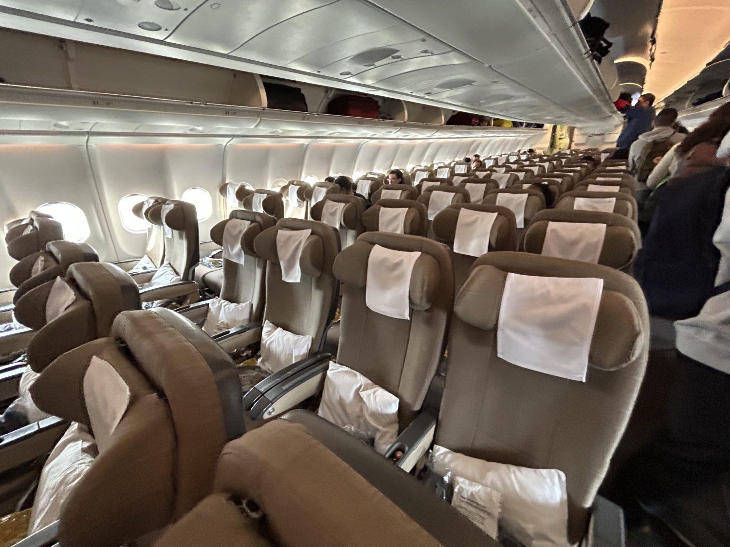 swiss economy cabin