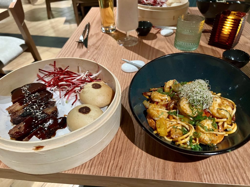 hyatt zilara riviera maya pork buns and noodles