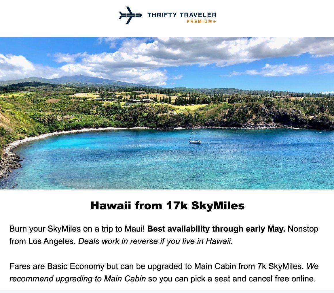 delta skymiles flash sale hawaii