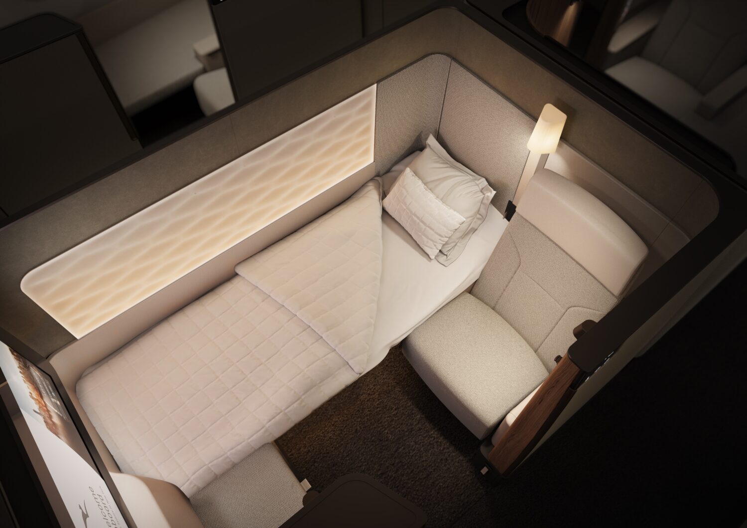 qantas first class