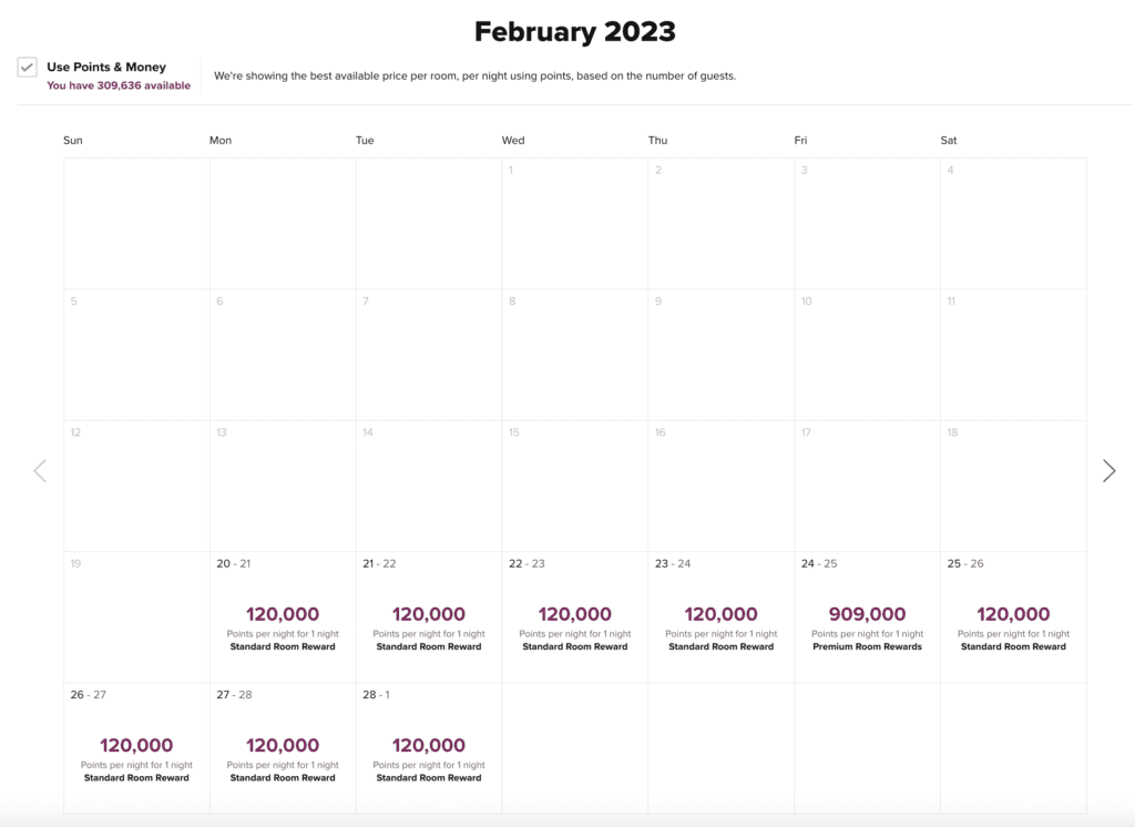 WA los cabos february price place