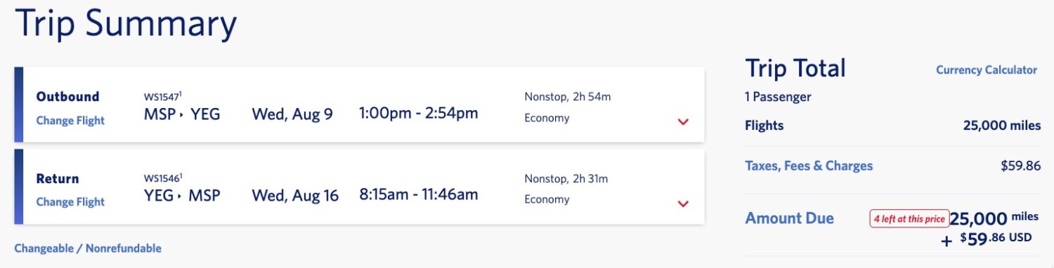 msp to edmonton delta skymiles