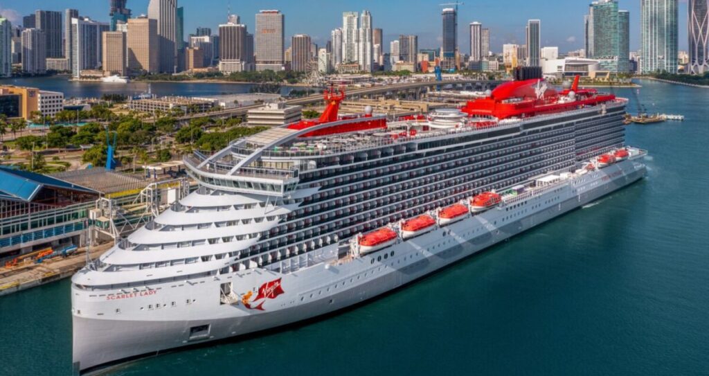 Virgin Cruises Scarlet Lady Ship
