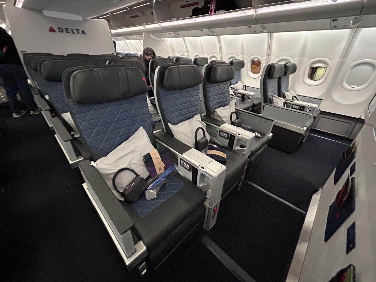 Review Delta Premium Select Minneapolis to Paris